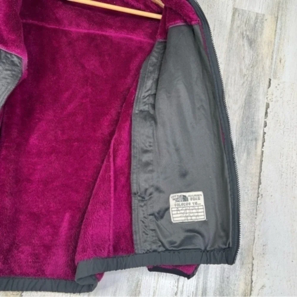 The North Face Full‎ Zip Jacket Girls Size 16 XL